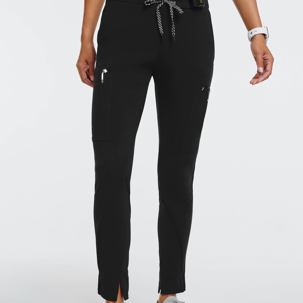 Jaanuu Scrub Pants Slim Cargo Large Petite BNWT